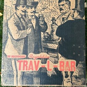 Vintage travel bar